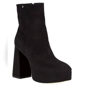 Larroudé Dolly Suede Platform Boots